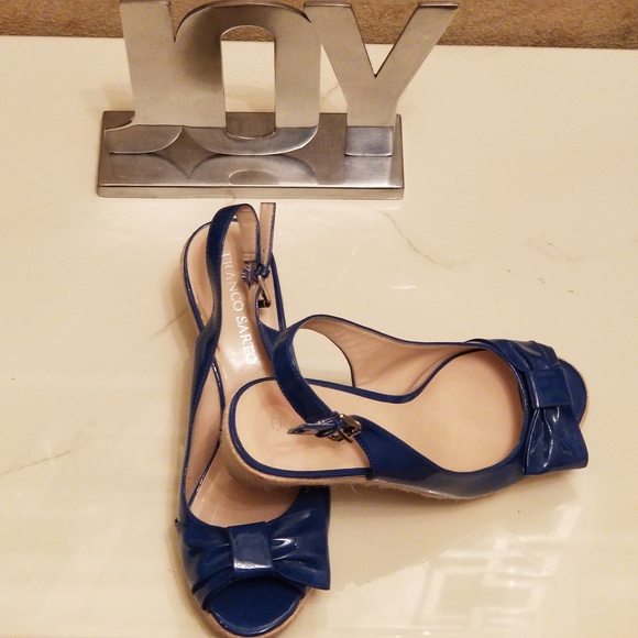 Franco Sarto Blue "Chart" Espadrille - Picture 1 of 1